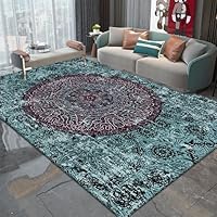 Amazon | カーペット緑ラグマットペルシャ絨毯風 洗える180*230CM